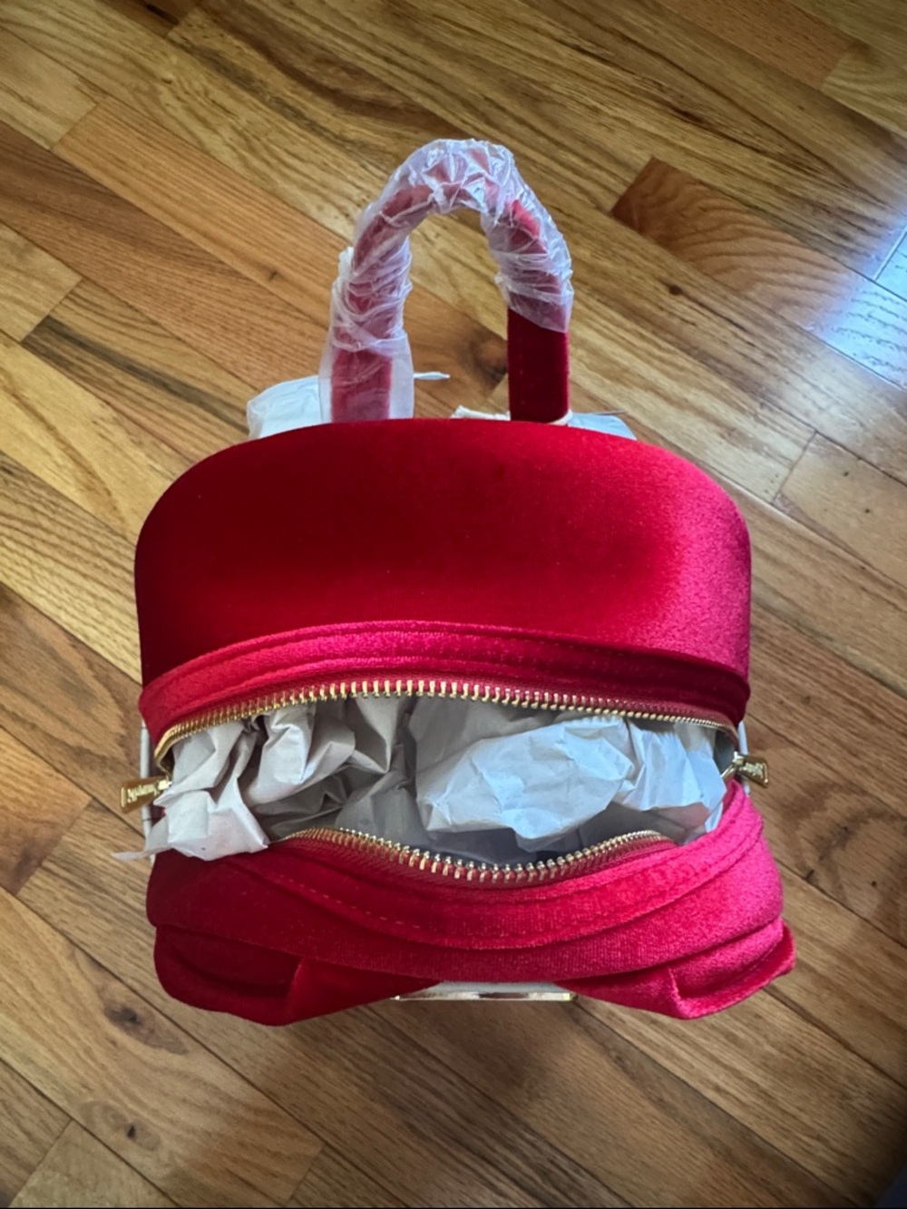 NWT Loungefly Disney Beauty and the Beast Stained Glass Portrait Mini Backpack - Picture 13 of 14